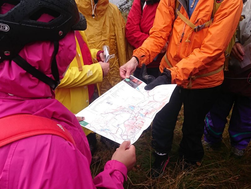 Orienteering and map practise